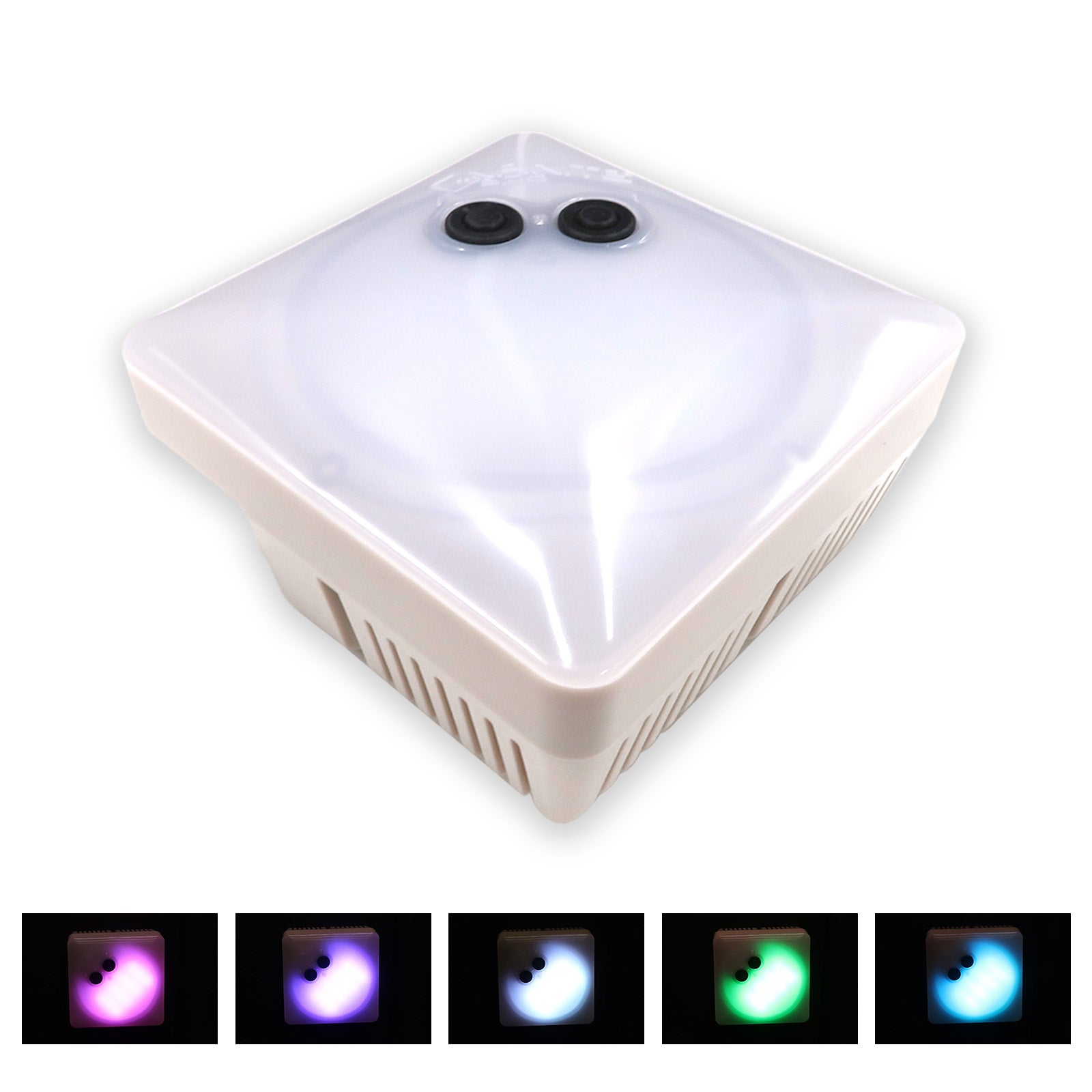 Relxtime LED-Poollicht, tauchfähiges LED-Licht, wasserdicht, 5 Farben, für Spas, Whirlpools, Schwimmbäder